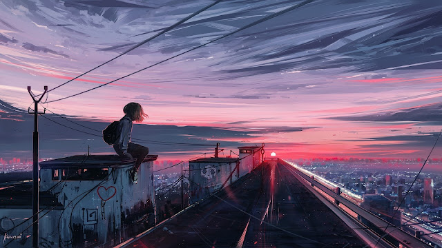 Facebook-cover-image-Loneliness-Alone-Anime-HD-Wallpapers