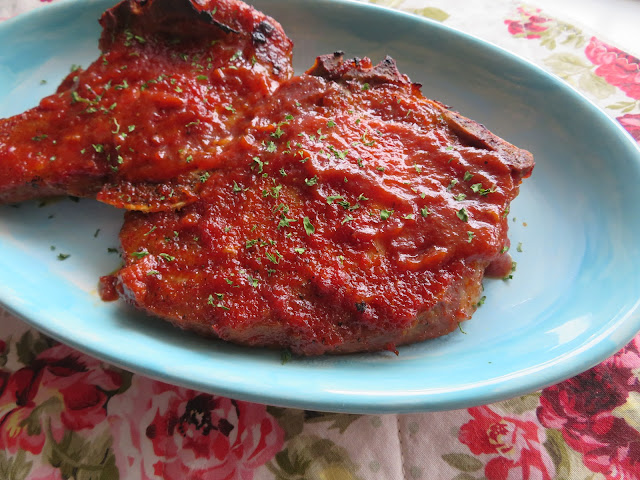 Easy Oven Barbecued Pork Chops