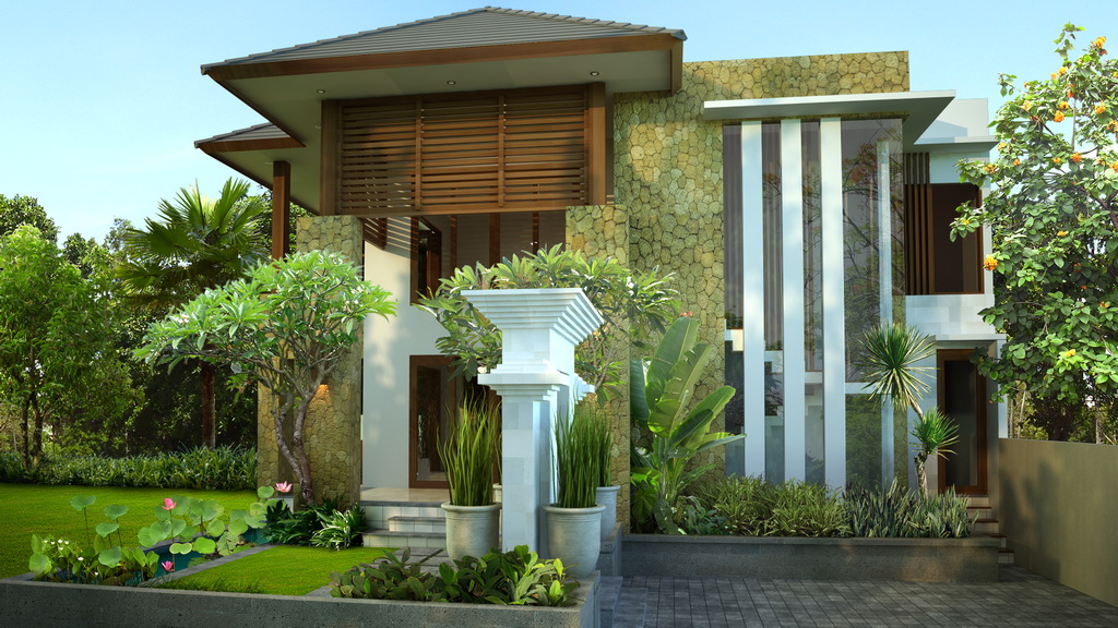 Desain Rumah Villa Minimalis Mewah Modern ~ Gambar Rumah 