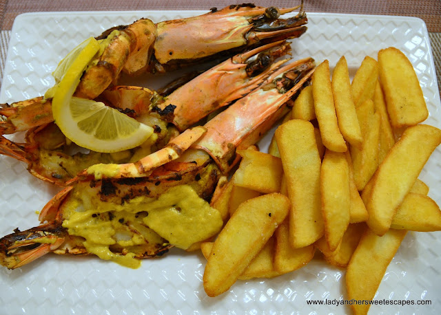 Grilled Jumbo Prawns