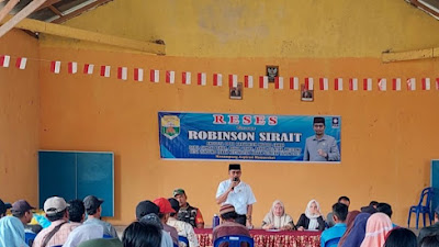 Anggota DPRD Muaro Jambi Robinson Sirait Berharap Persoalan Tapal batas Cepat Selesai 