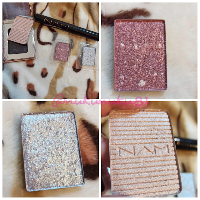 Sombras e iluminador Nam Cosmetics