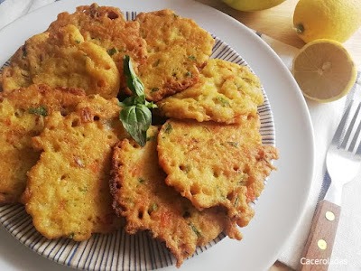 Tortillitas de pescado fáciles y crujientes