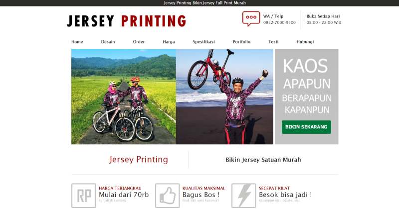 Jersey-Printing.com untuk Jasa Pembuatan Jersey