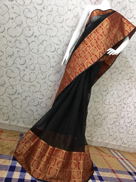 jacquard saree