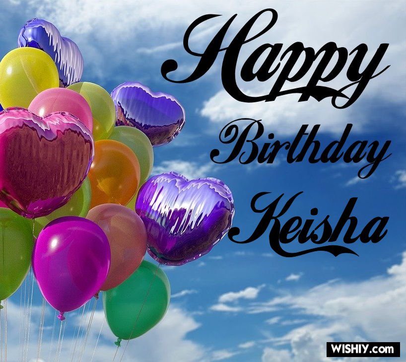 happy birthday keisha images