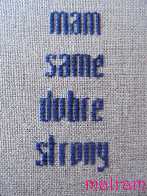 cross stitch book cover