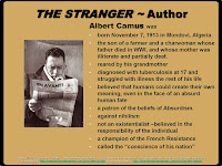 The Stranger Bulletin Board Albert Camus slide