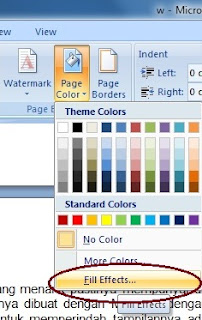  Cara Memberi Background Pada Ms Word yang Menarik