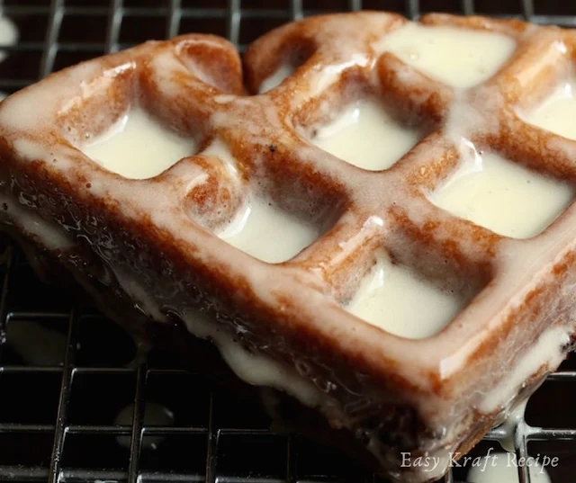 APPLE FRITTER WAFFLE DONUTS