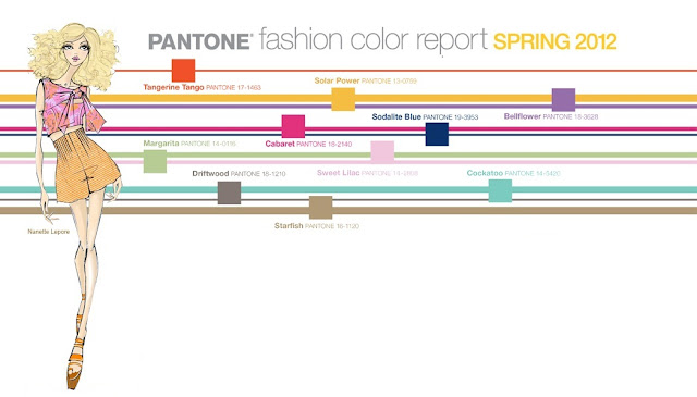 Pantone Spring 2012 Colors for Womean