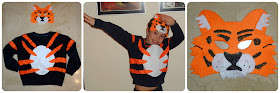 Disfraz tigre - Tiger costume DIY