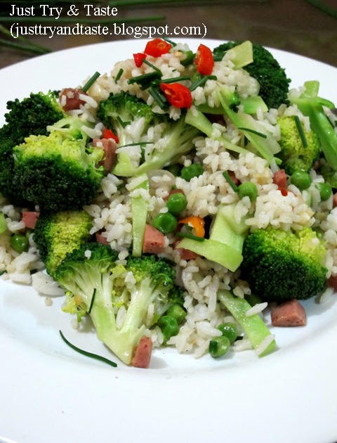 Resep Nasi Goreng Brokoli  Just Try & Taste