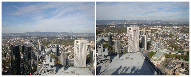 Frankfurt vista da Main Tower