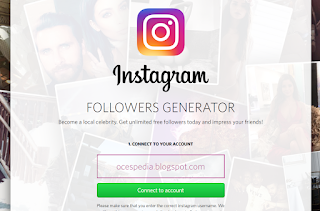 Script Phising Instagram Followers Generator