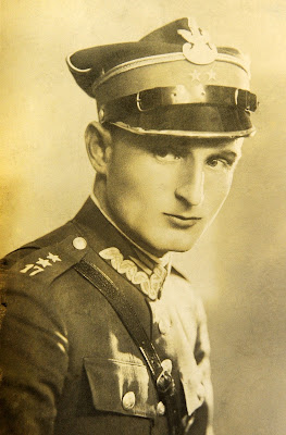 Józef Walicki "Walbach" w barwach 17. pułku ułanów wielkopolskich