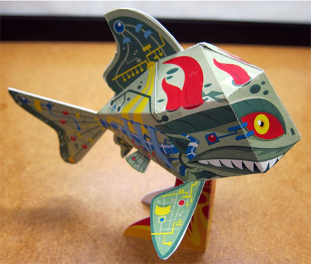 C3 Koi Paper Toy 2