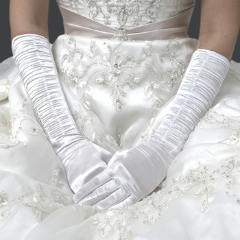 Ivory Wedding Gloves