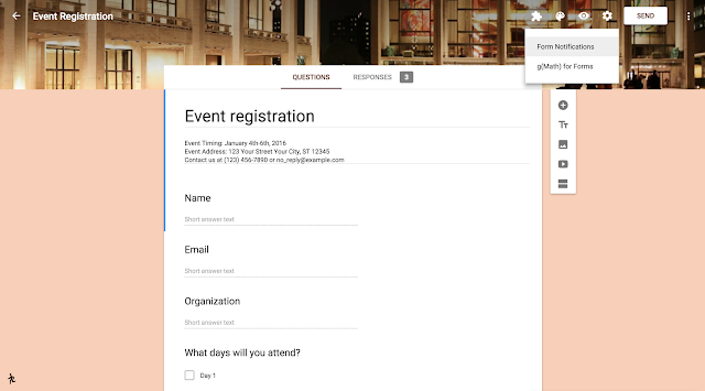 Google Apps Updated with Notification Settings and Google Forms