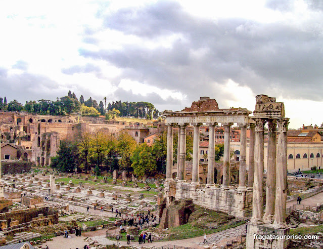 Templo de Saturno no Fórum Romano