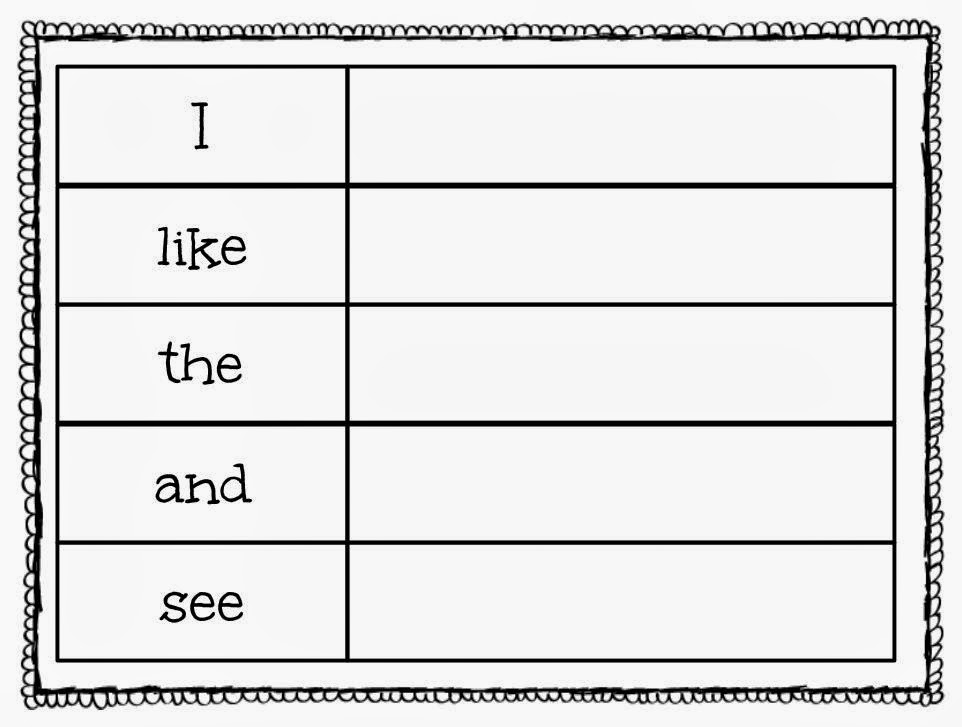 Prairie  worksheet I, how Plain Girl: word the, Words: see Sight Jane like, sight and,