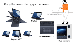 Keunggulan Laptop Asus ExPertBook B3 Flip