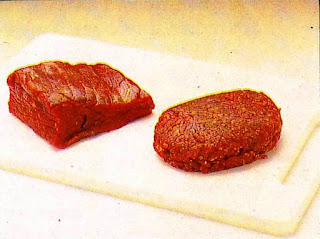  viande hachée  aérée cuit plus vite  pavé plus dense