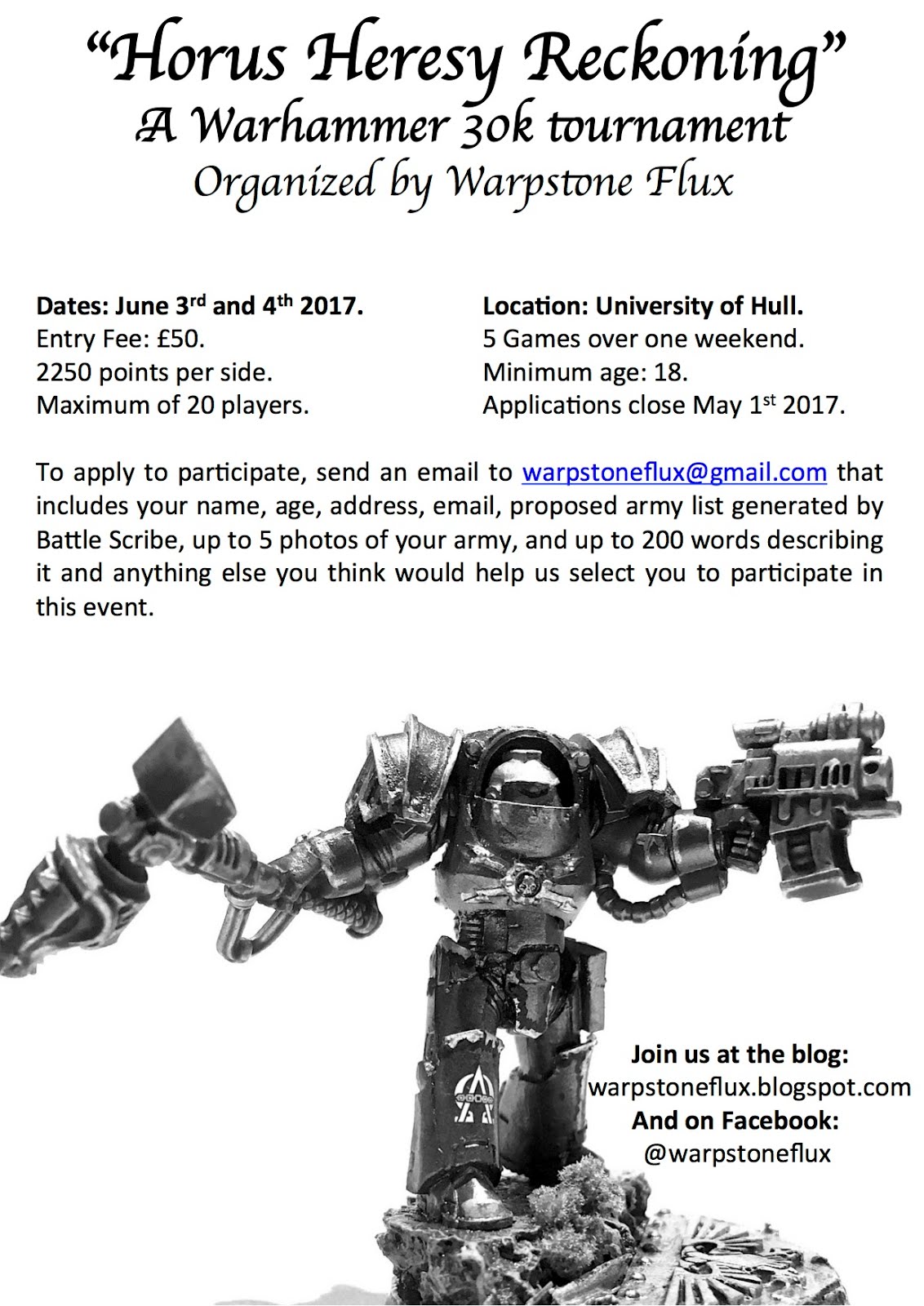 Warpstone Flux Horus Heresy Reckoning Our 30k Tournament Is ON