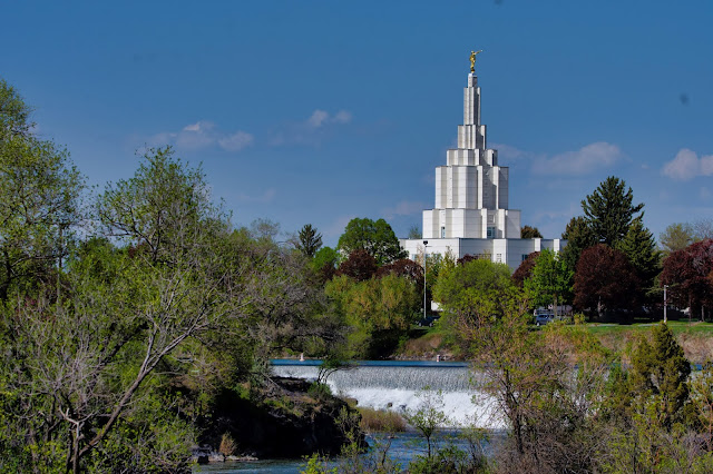 Idaho Falls Idaho LDS Mormon Temple