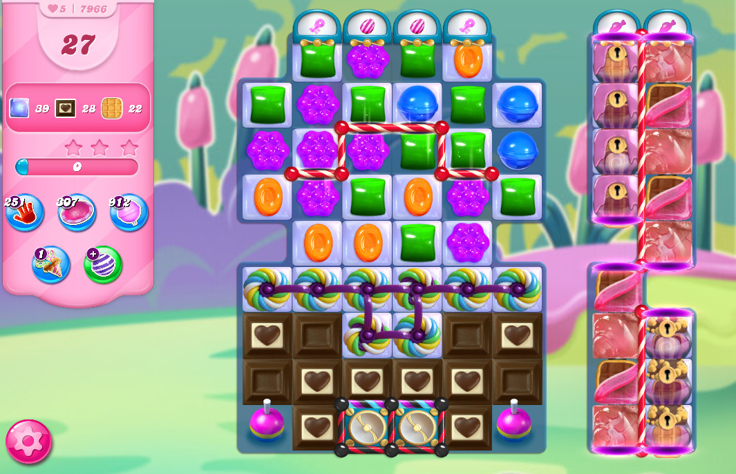 Candy Crush Saga level 7966