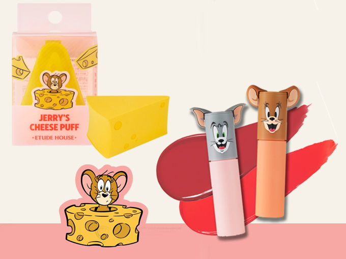 Etude House da K-beauty lançou uma coleção inteira com a temática de Tom & Jerry!