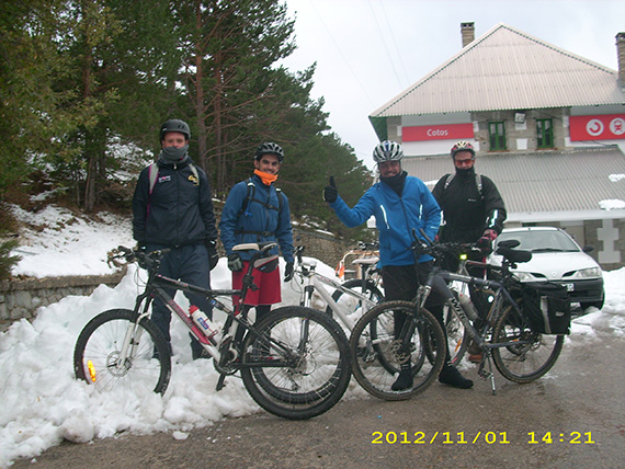 Así fue nuestra Ruta del puerto de Cotos a Colmenar Viejo. Noviembre 2012