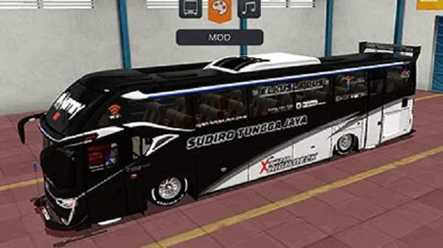 Download Mod BUSSID Bus Ceper Knalpot Srigala