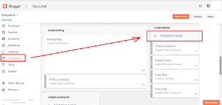 Cara Menambahkan dan Memasang Widget Pada Blog - SEO Blog