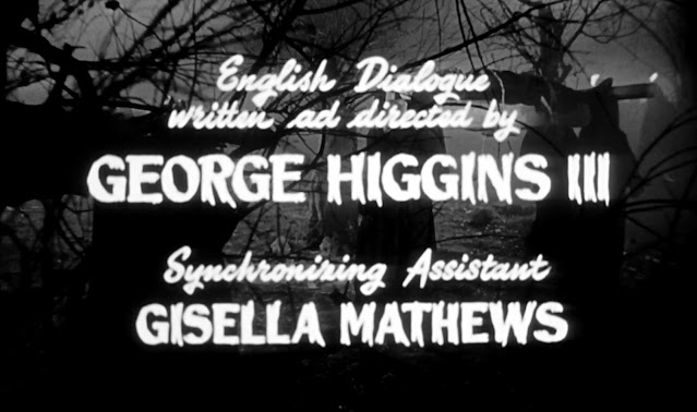 Gisella Mathews credit in Mask of Satan