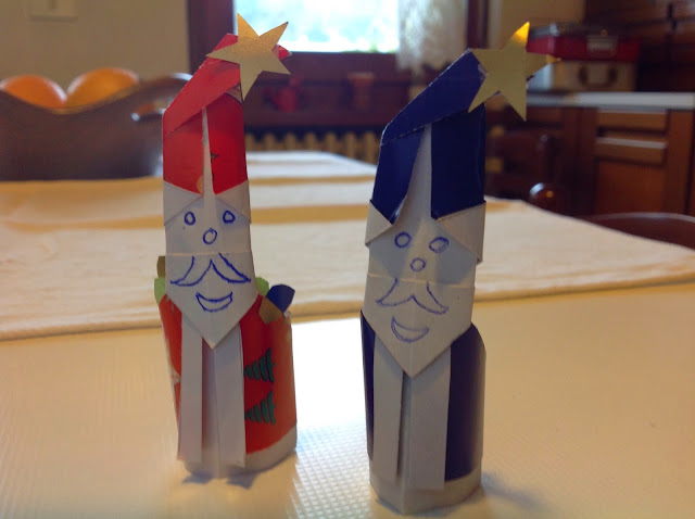 Tutorial Babbo Natale di origami