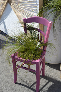 Déco chaise de jardin