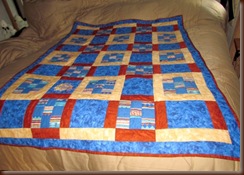 Front of Corrie &  Dean's Cuddle Quilts