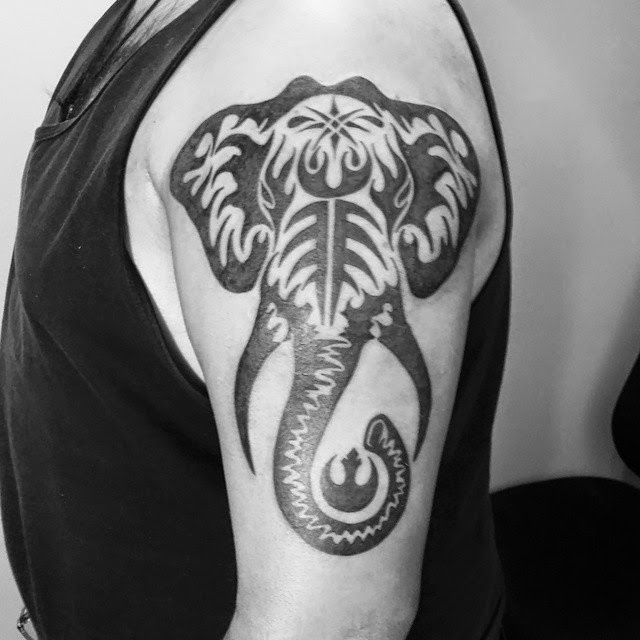 10 Cute Elephant Tattoos Designs ~ CataNiceGirl