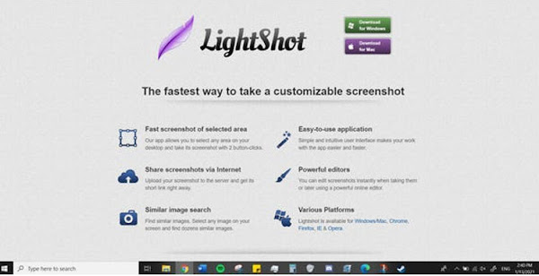 gimana cara melakukan screenshot di laptop langsung save