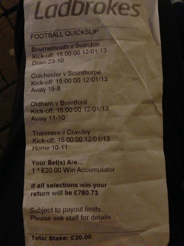   some members who follow my football tips got on at a variety of odds  football bet to win