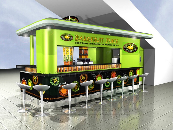 Booth Minuman Indoor-Foodcourt-Booth Stall