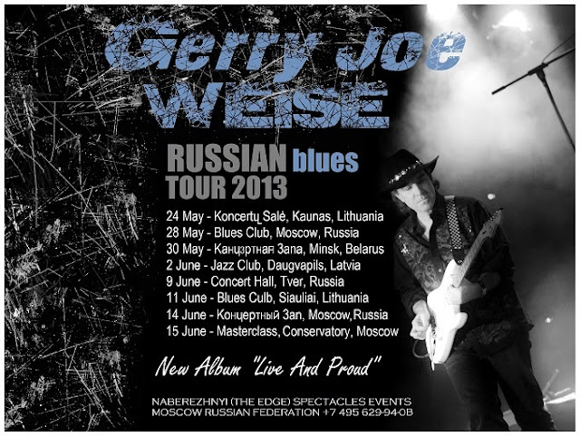 Gerry Joe Weise, blues guitarist