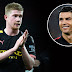 De Bruyne muốn sát cánh cùng Ronaldo