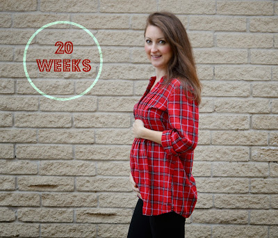 20 weeks pregnant blog bump date