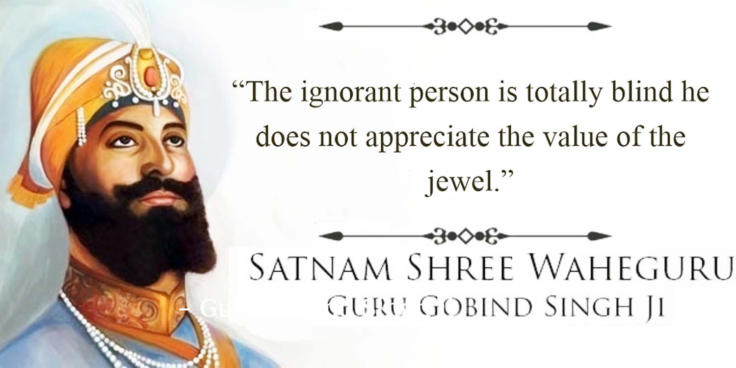 Guru Gobind Singh Quotes, Wishes and Shabad in Hindi and Punjabi