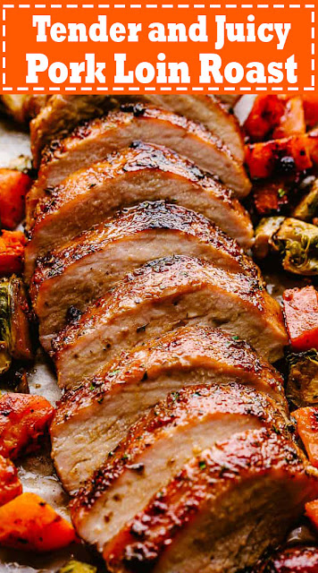 Tender and Juicy Pork Loin Roast Recipe