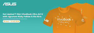 ASUS VivoBook Ultra A412 Bersama Rizky Febian dan Ria Ricis