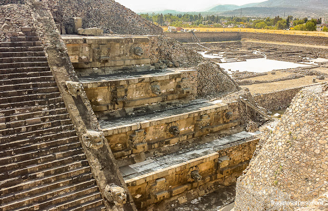 Templo da Serpente Emplumada de Teotihuacán