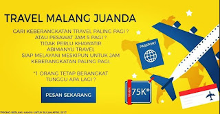 Promo Travel Juanda Malang
